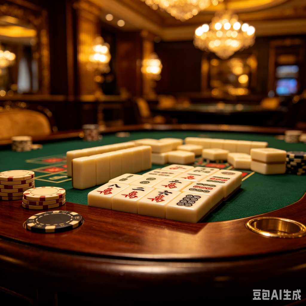 compact mahjong set for small home